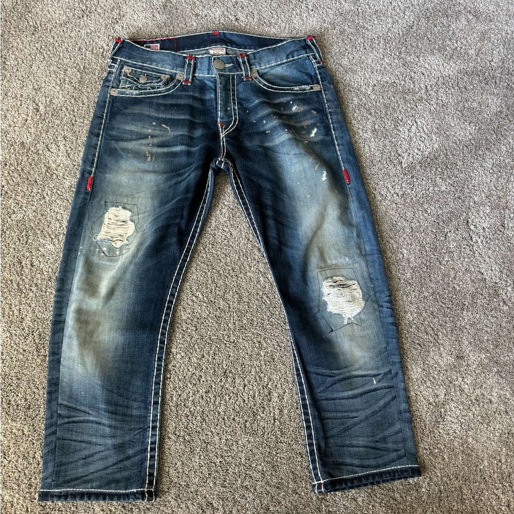 True religion relaxed fit jeans